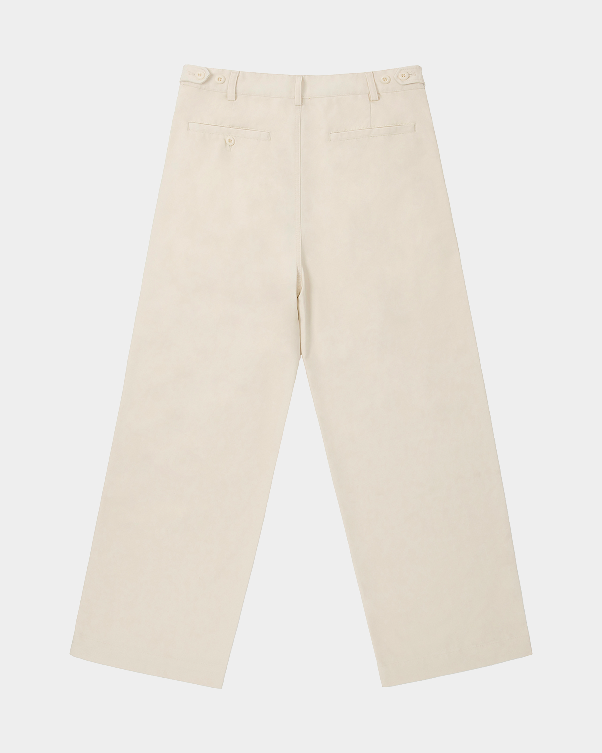 Kaleb A. Bearden pleated blue home trousers with a relaxed fit, featuring pleats and a comfortable waist for casual wear