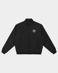 Kaleb A. Bearden Blakely Depot Bomber Jacket featuring a stylish, fitted design with ribbed cuffs and collar in a sleek fabric.