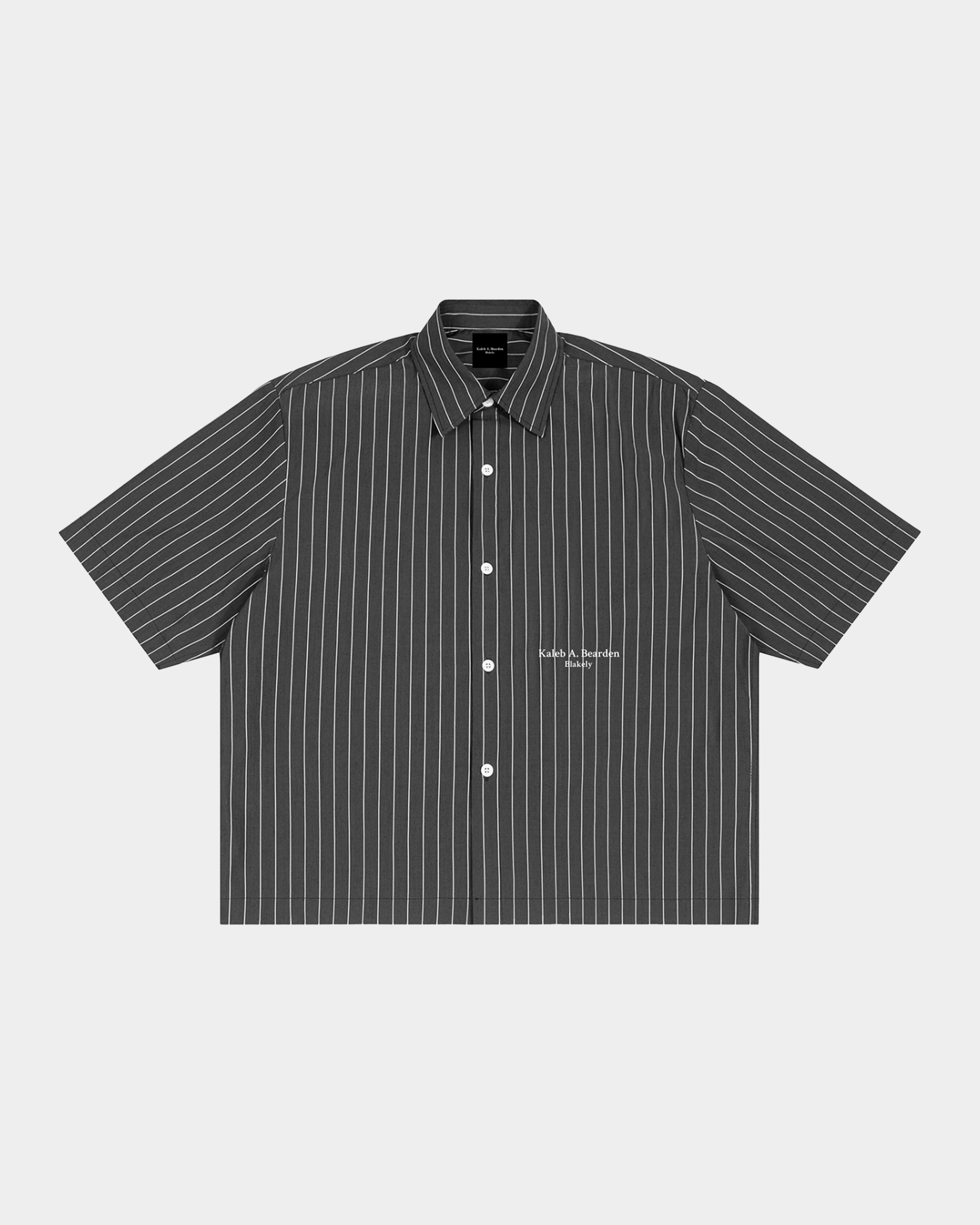 *Old Pinstripe Short Sleeve Shirt
