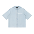 Vintage Wash Drop Shoulder Shirt