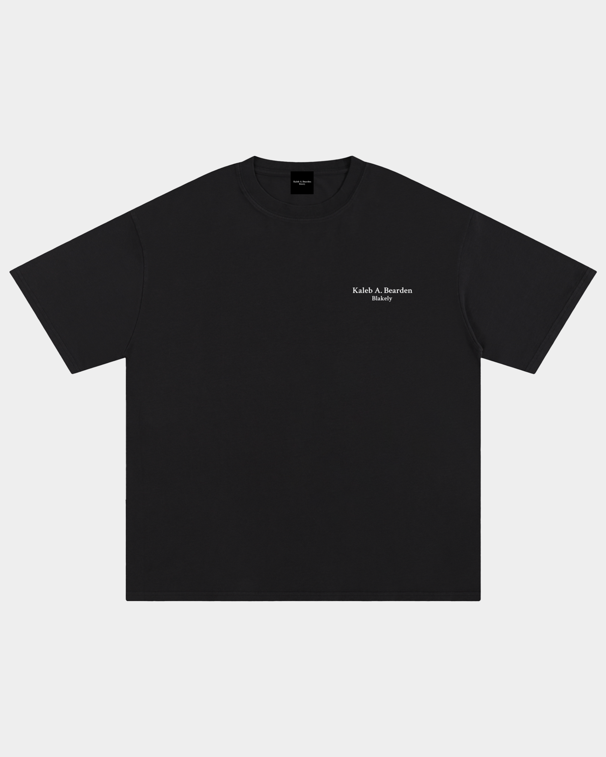 Kaleb A. Bearden Blakely House Tee featuring a stylish house graphic on a casual cotton t-shirt.