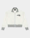 Kaleb A. Bearden Signature Track Jacket shown from an angled view, featuring a sleek design and lightweight fabric.