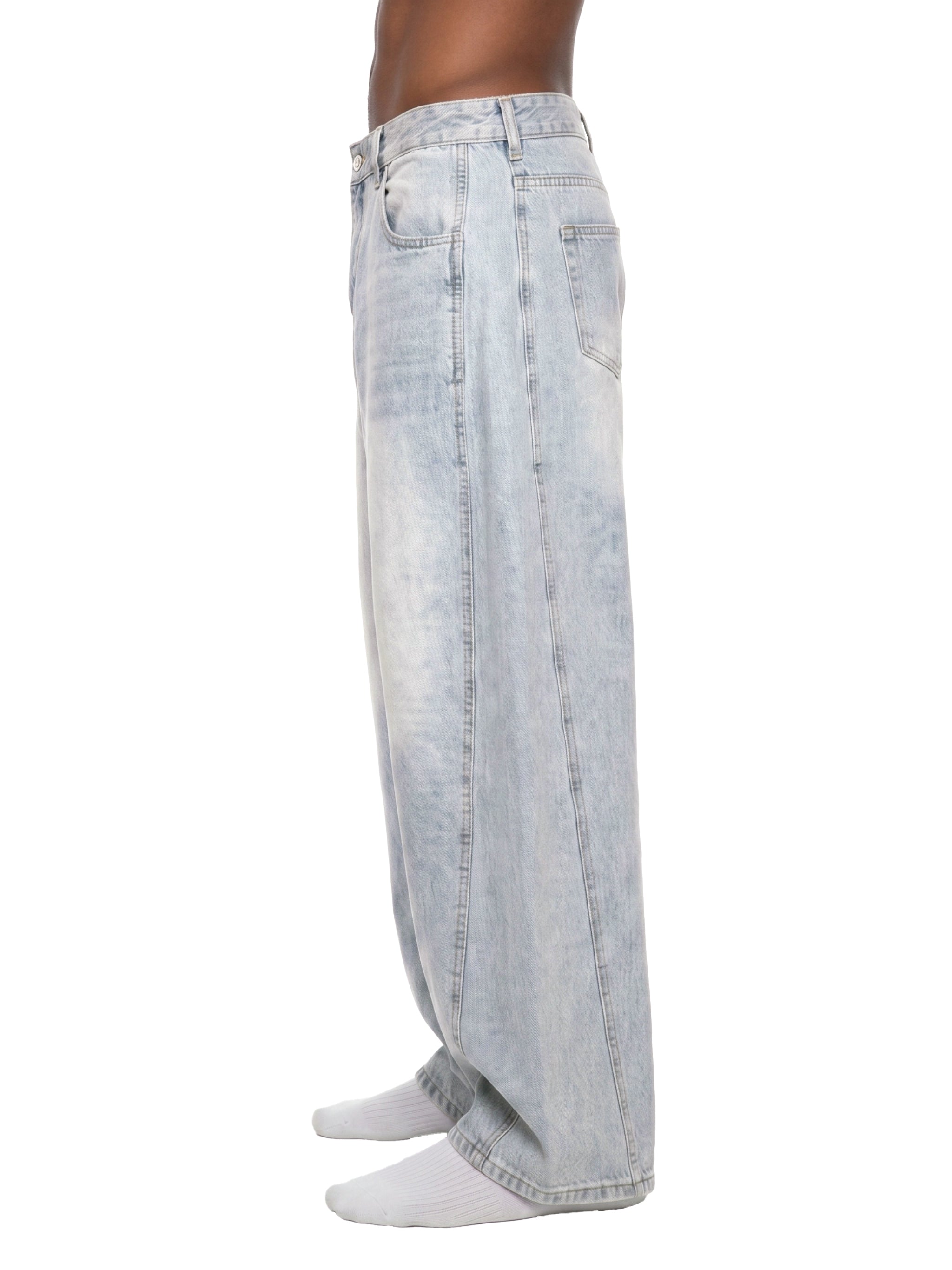 Sunfade Barrel Leg Denim